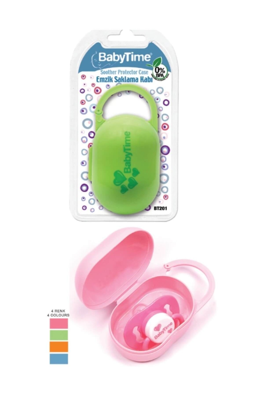 Baby Time Emzik Saklama Kabı Bt201