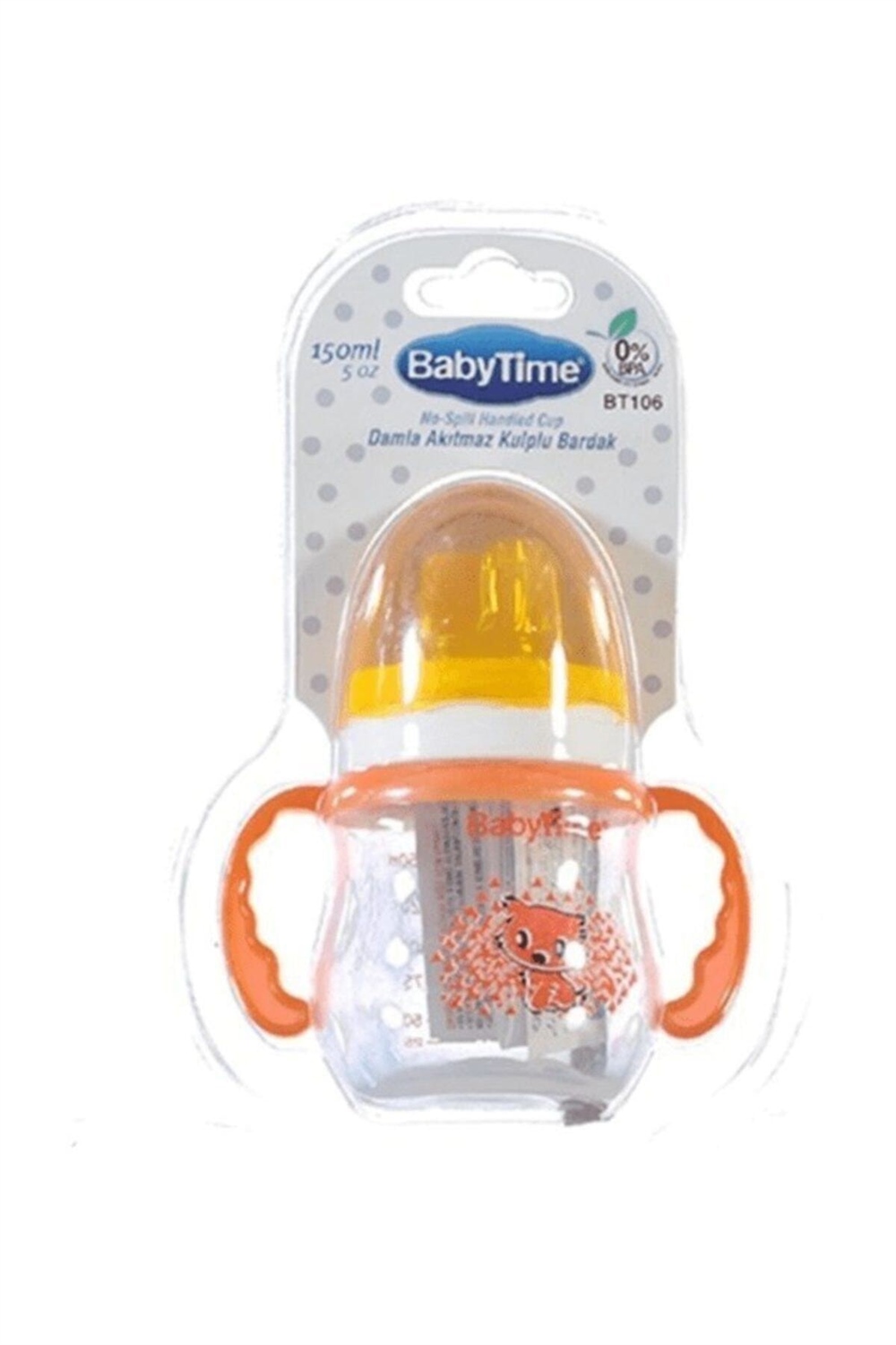Baby Time Kulplu Bardak Damla Akıtmaz Bt106 150 Ml.