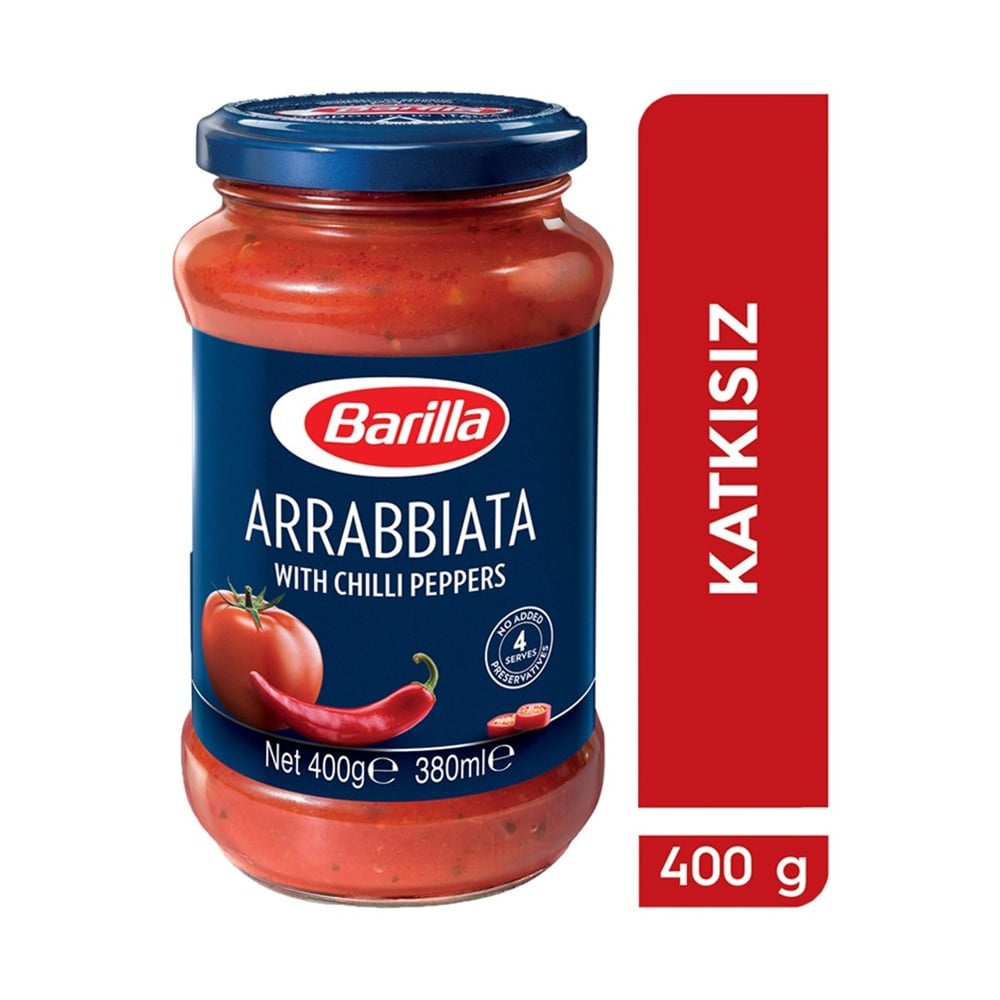 Barilla Sos (Acılı Domates) Arrabbiata 400 Gr
