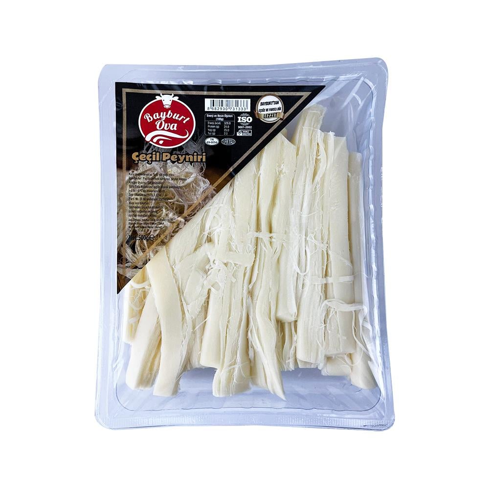 Yöresel PeynirBayburt Ova Çeçil Peynir 500 gr