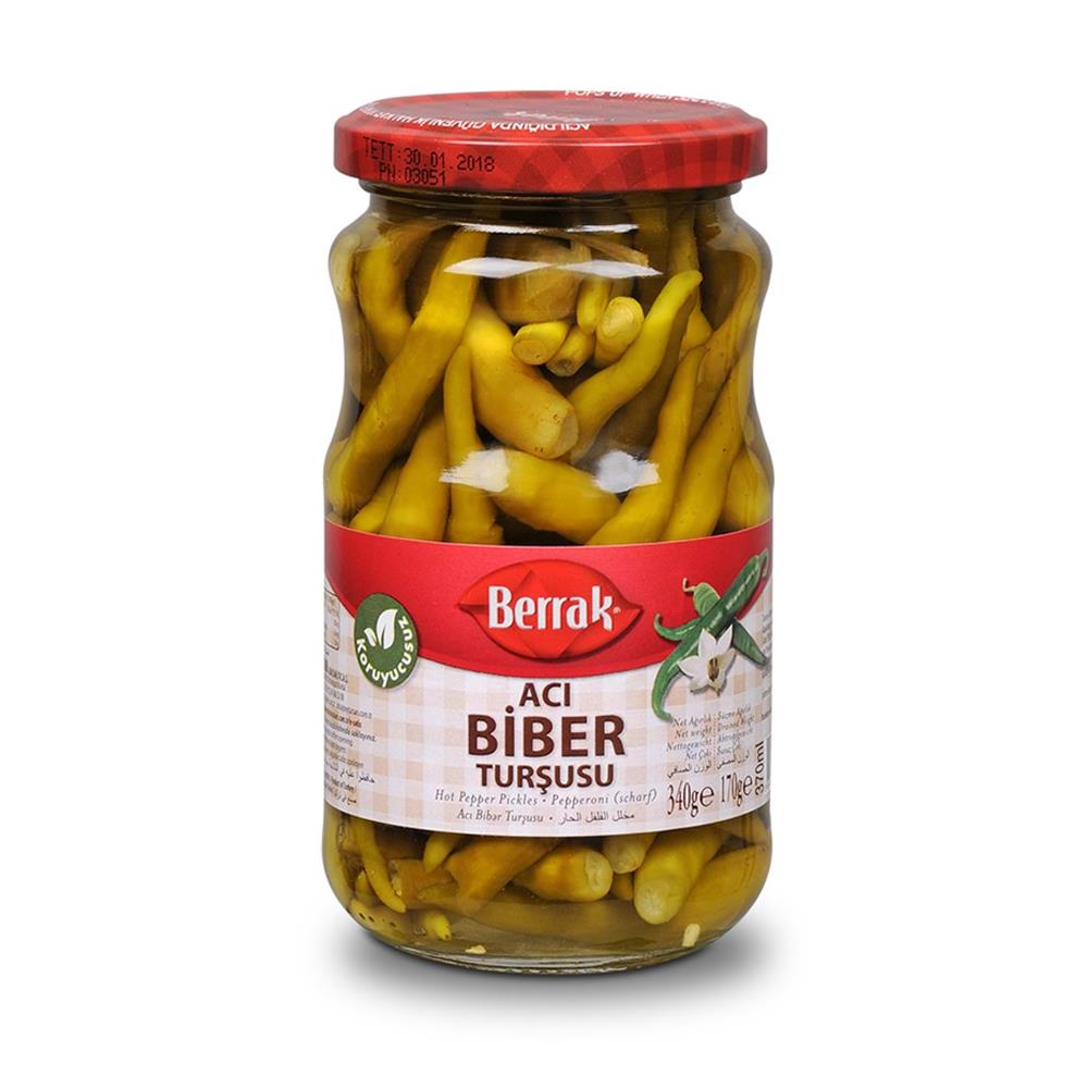 TurşuBerrak Acı Biber Turşusu 340 Gr