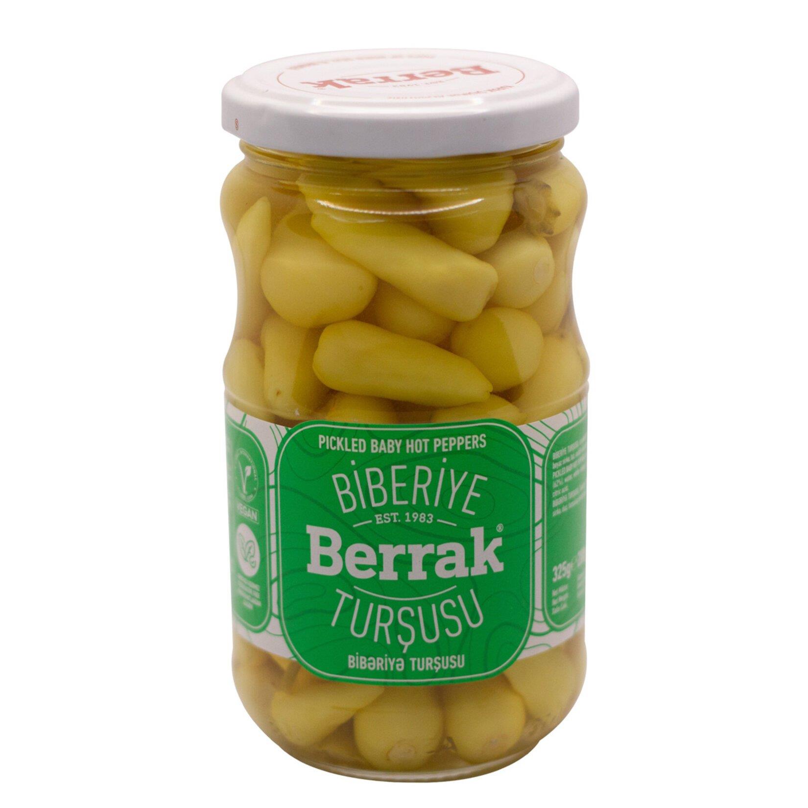 TurşuBerrak Biberiye Turşusu 325 gr Cam