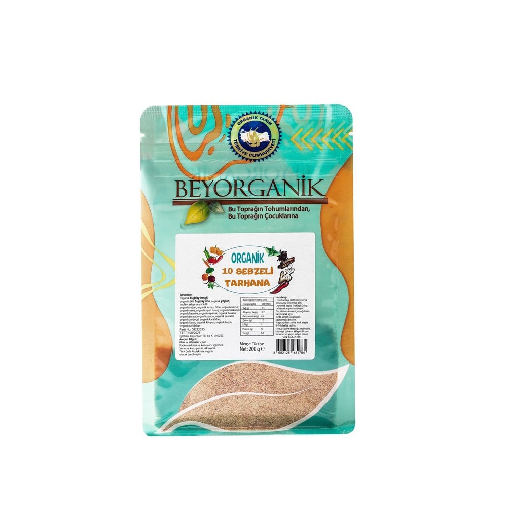 Bebek MamasıBeyorganik 10 Sebzeli Bebek Tarhana 200 g