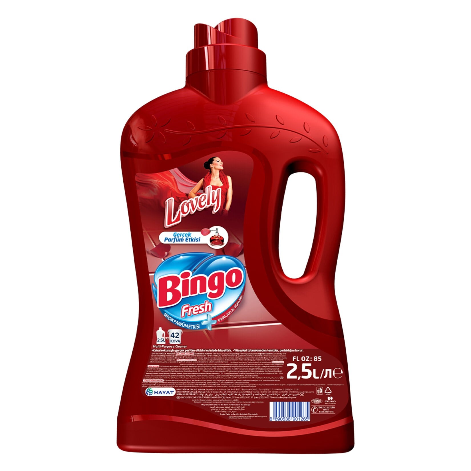 Yüzey TemizleyicilerBingo Fresh Yüzey Temizleyici Lovely 2.5 L