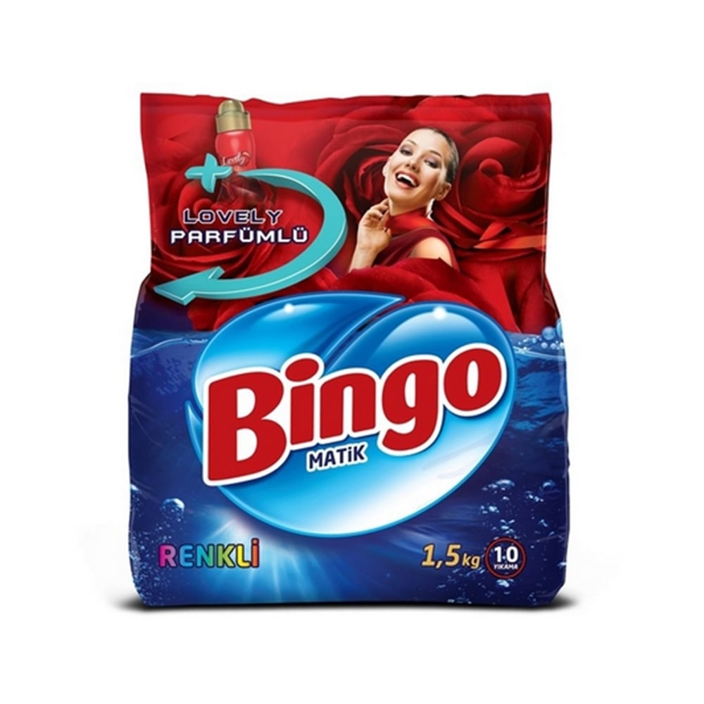 Bingo Matik Konsantre Deterjan Renkli 1.5 Kg