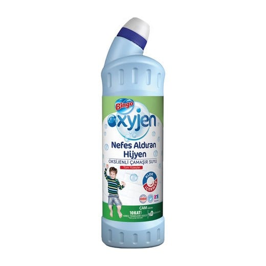 Çamaşır SuyuBingo Oksijen Çamaşır Suyu Çam Kokulu 750 ml