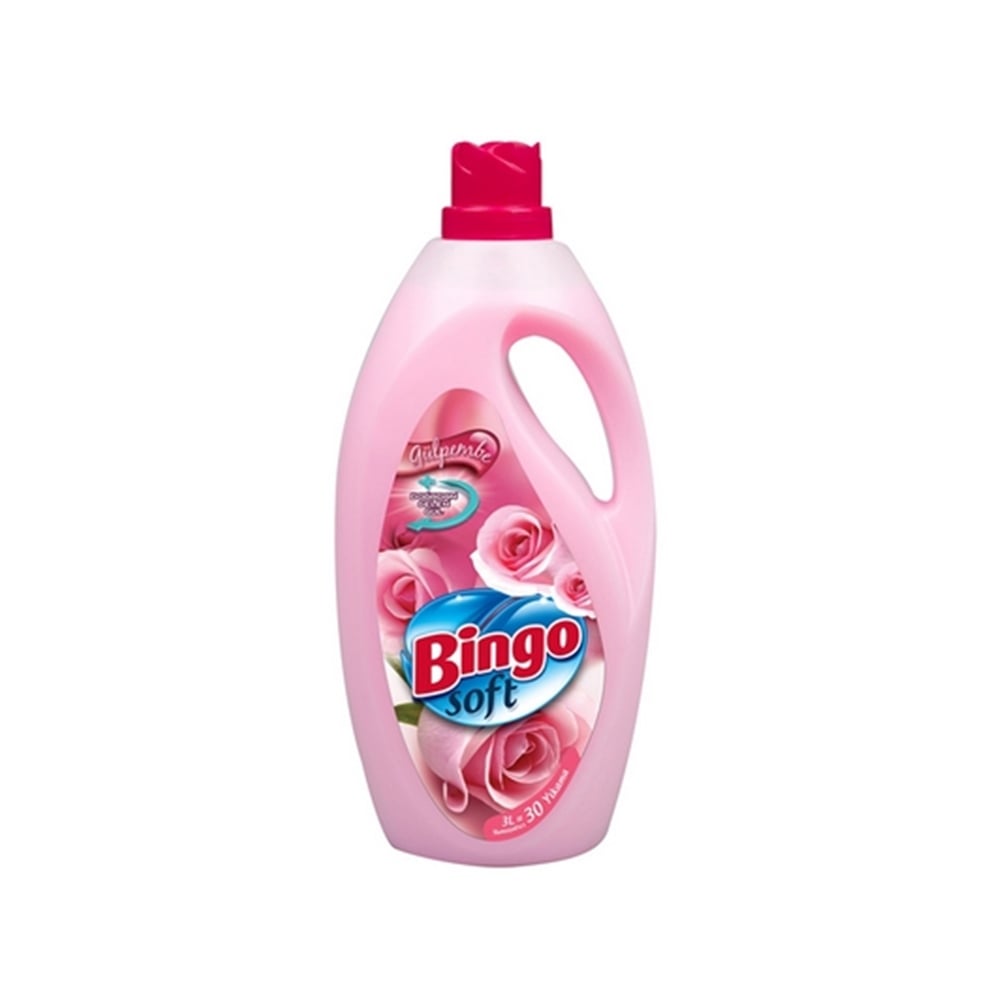Bingo Soft Yumuşatıcı Gülpembe 3 Lt