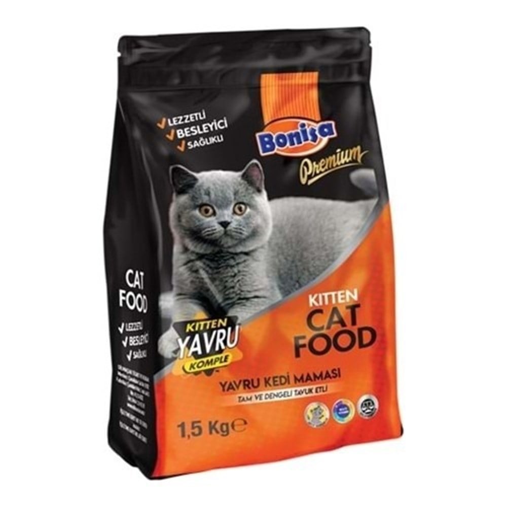 Bonisa Premium 1.5 kg Yavru Kedi Kuru Mama