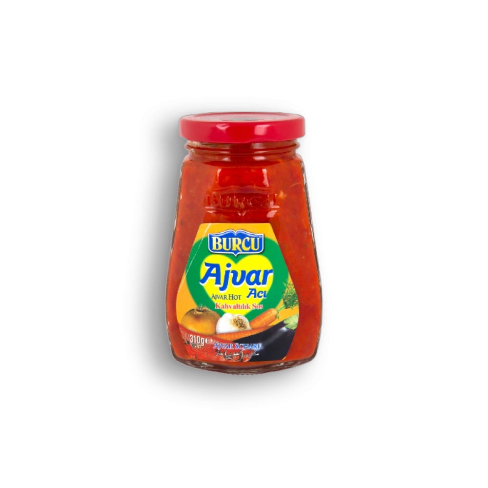 Burcu Ajvar Acı Cam 310 Gr.