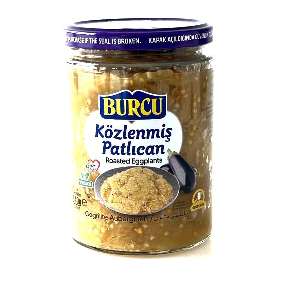 KözlenmişBurcu Közlenmiş Patlıcan Cam 540 Gr