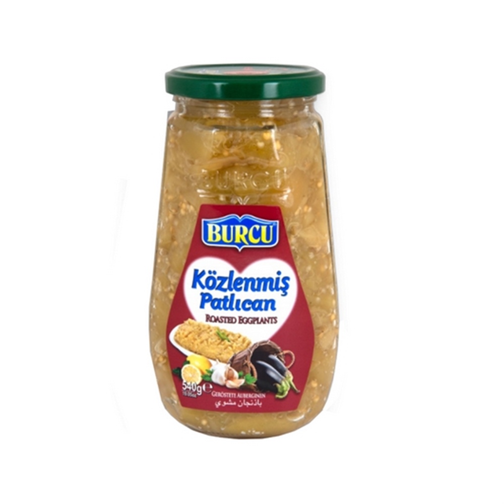 Burcu Közlenmiş Patlıcan Cam 540 Gr