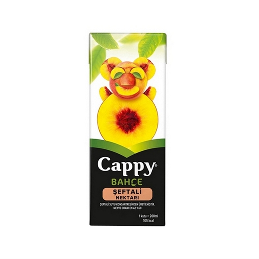 Cappy Şeftali Nektar 200 Ml
