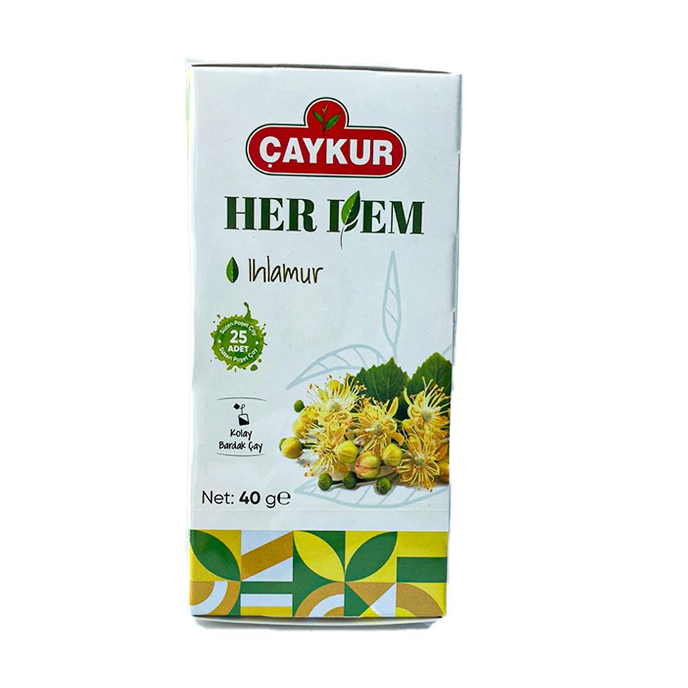Bitki ve Meyve ÇaylarıÇaykur Her Dem Ihlamur 40gr