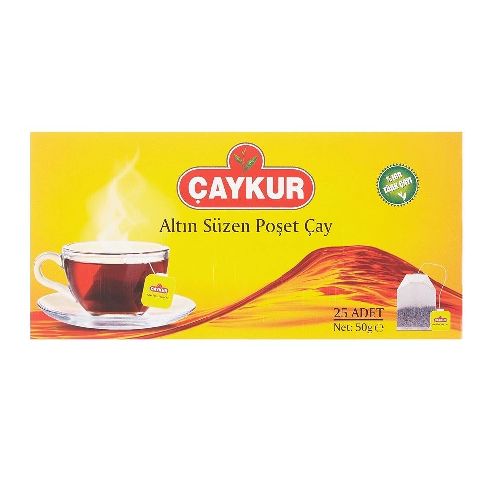 Poşet ÇayÇaykur Siyah Süzen Çay 50 gr