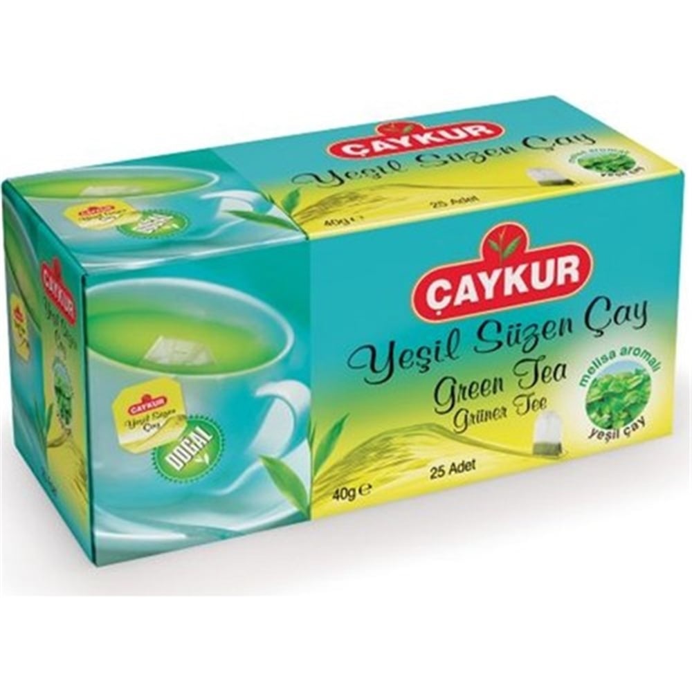 Çaykur Yeşil Çay Melisa 40gr