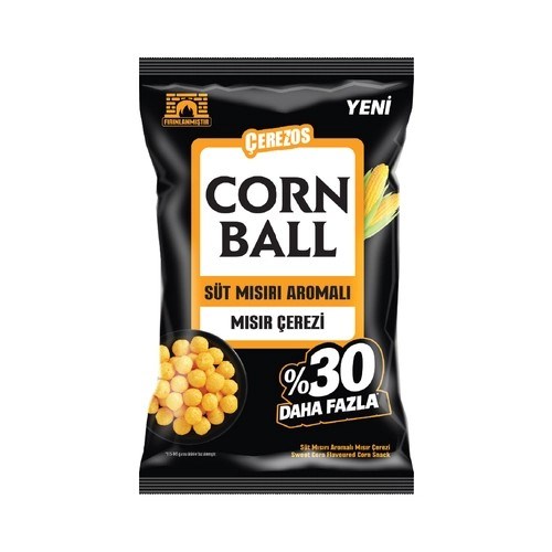 CipsÇerezos Corn Ball Süt Mısırı Aromalı 150 g