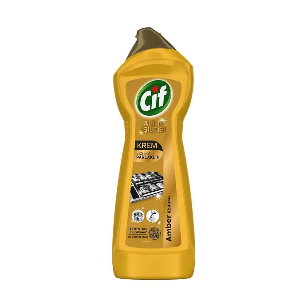 Mutfak ve Banyo TemizleyicilerCif Krem Altın Işıltısı Amber Kokusu 750 Ml