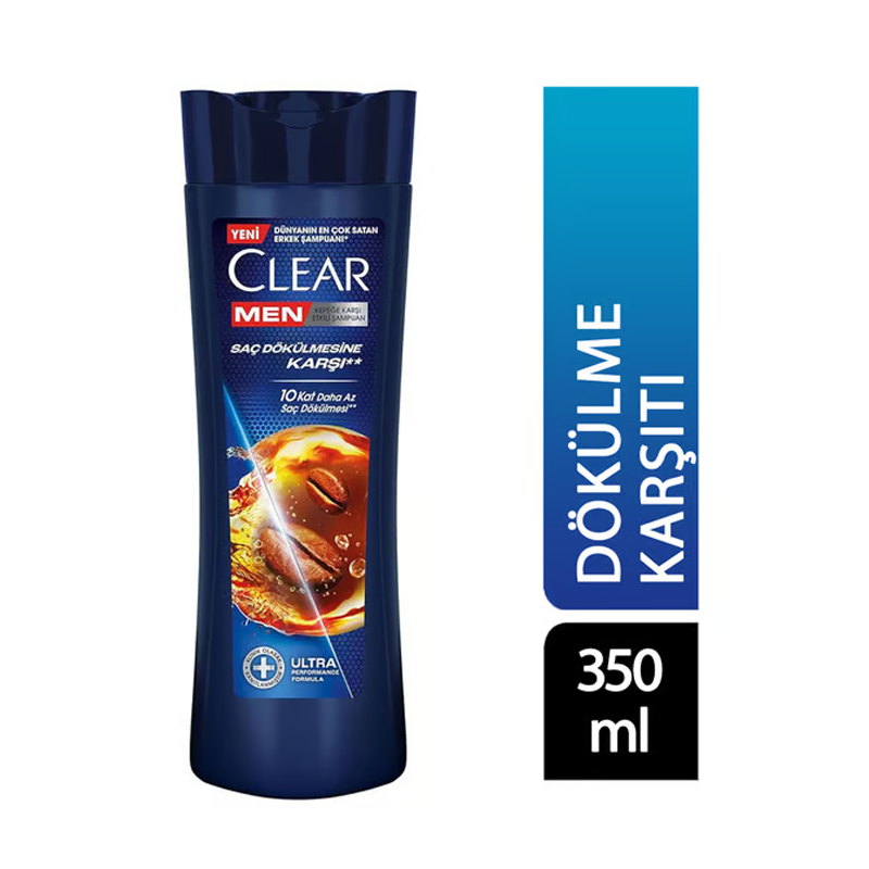 ŞampuanClear Men Saç Bakım Şampuanı Saç Dökülmesine Karşı 350 ml