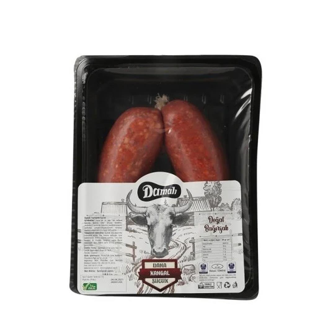 SucukDamalı Sucuk 300 gr Fermente Dana Kangal