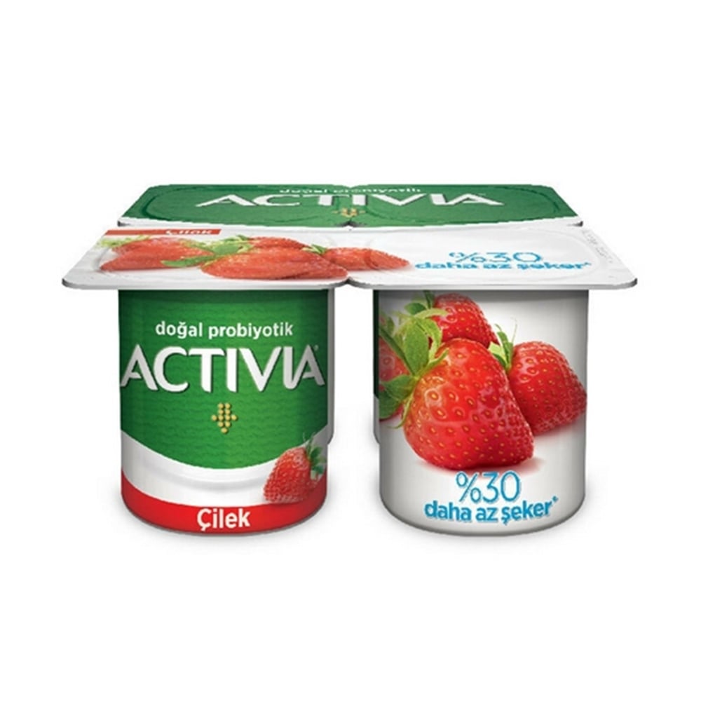 Danone Activia Çilek 4*110 Gr