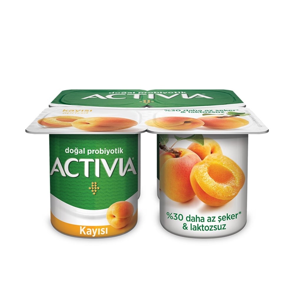 Danone Activia Kuru Kayısılı 4*110 Gr