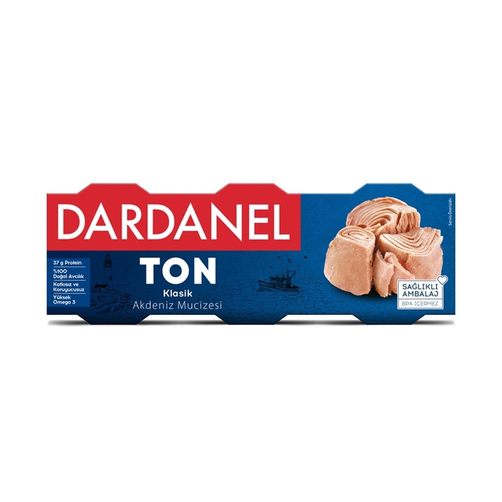 Dardanel 75 Gr x 3 Bitkisel Yağlı Ton Balığı