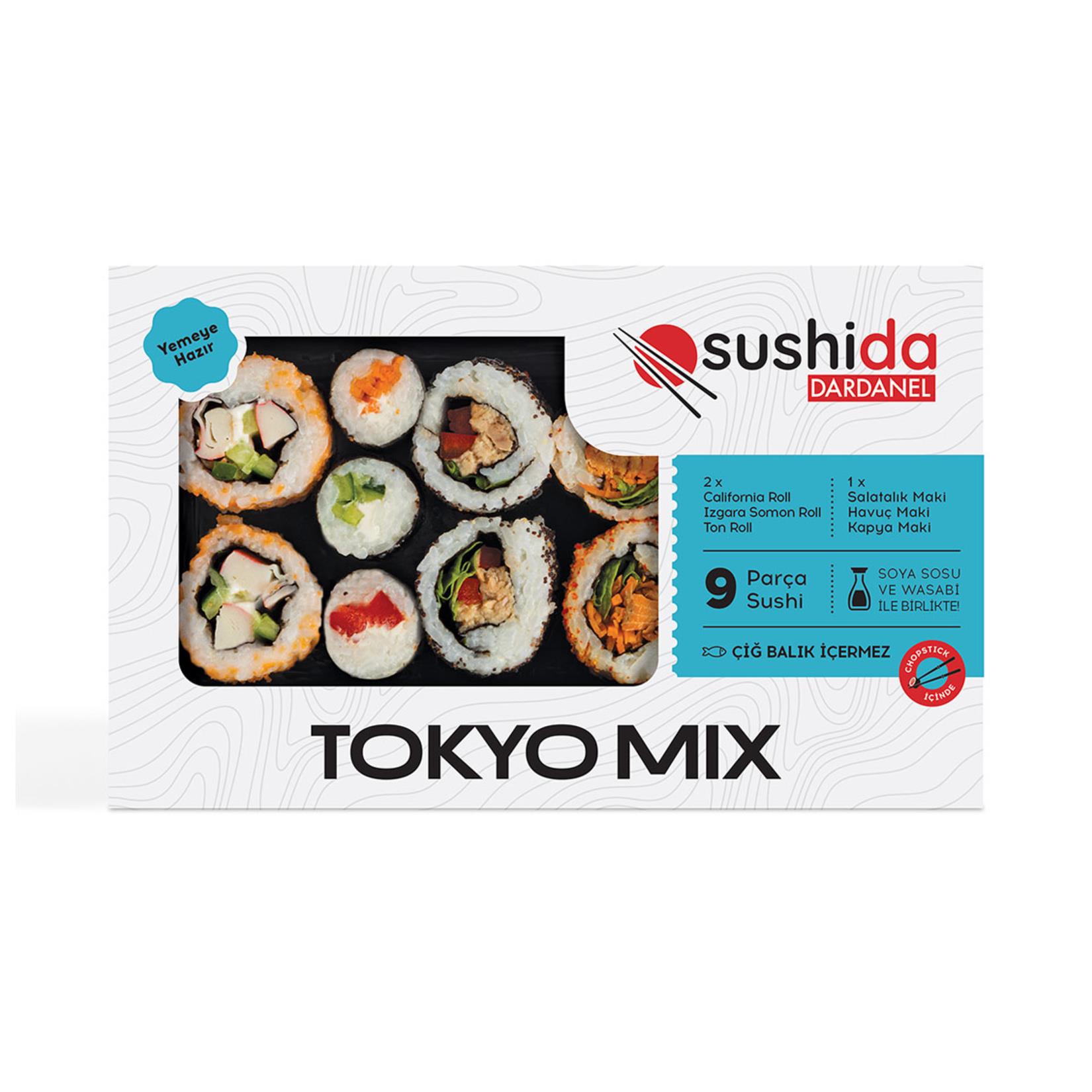 Konserve SebzeDardanel Sushida Tokyo Mix 190 Gr