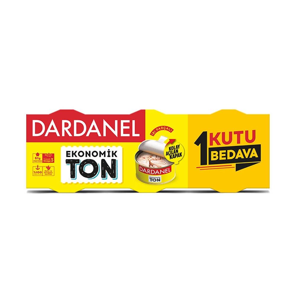 Ton BalığıDardanel Ton Balığı Ekonomik 3 x 140 g