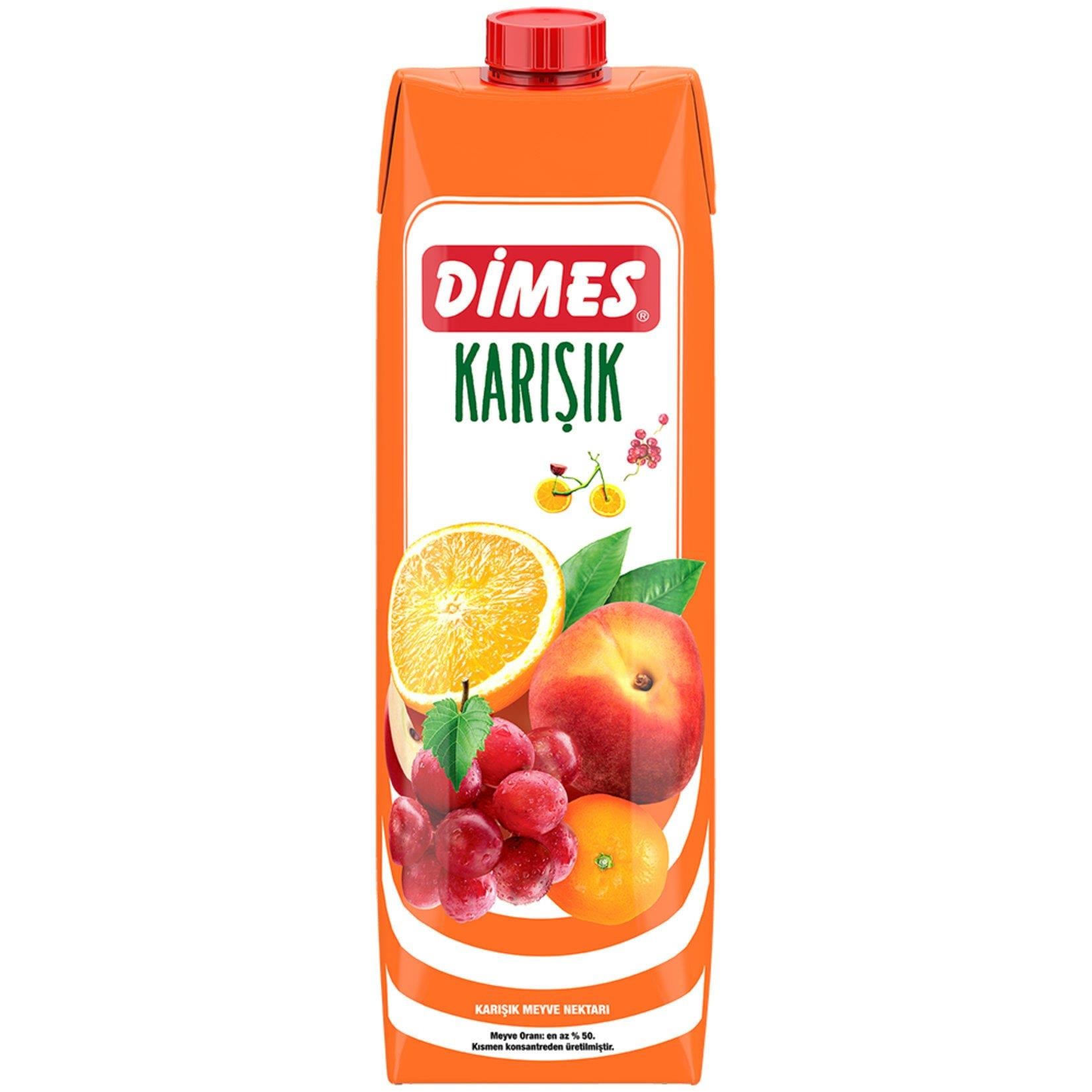 Meyve SuyuDimes Karışık Meyve Suyu 1 Lt