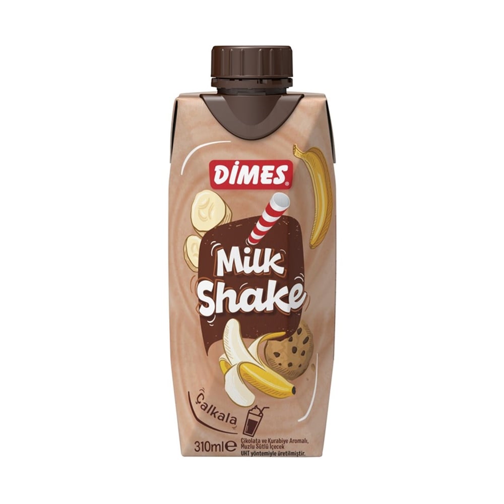 Dimes Milkshake 310 ml Muzlu Kurabiyeli