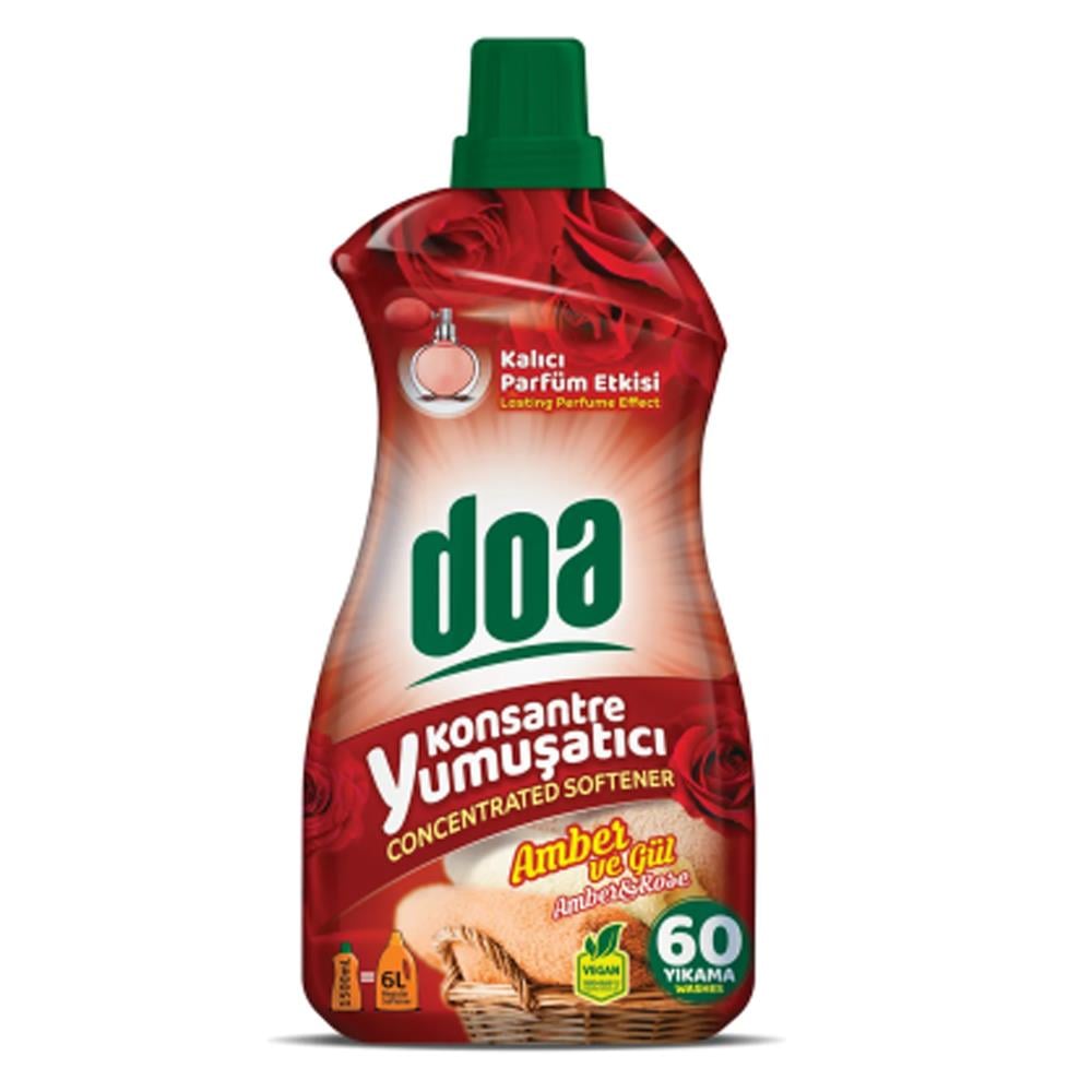 Konsantre YumuşatıcılarDoa Konsantre Yumuşatıcı Amber ve Gül 60 Yıkama 1500 ml