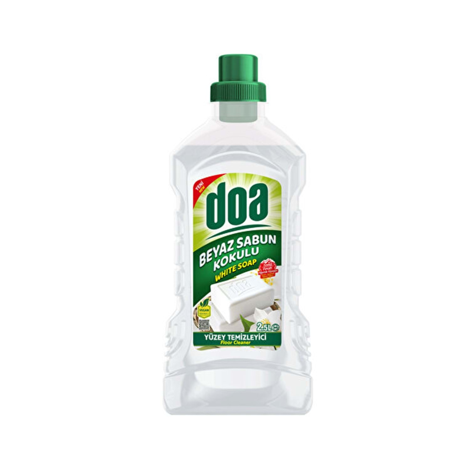 Yüzey TemizleyicilerDoa Yüzey Temizleyici Beyaz Sabun Kokulu 2500 ml