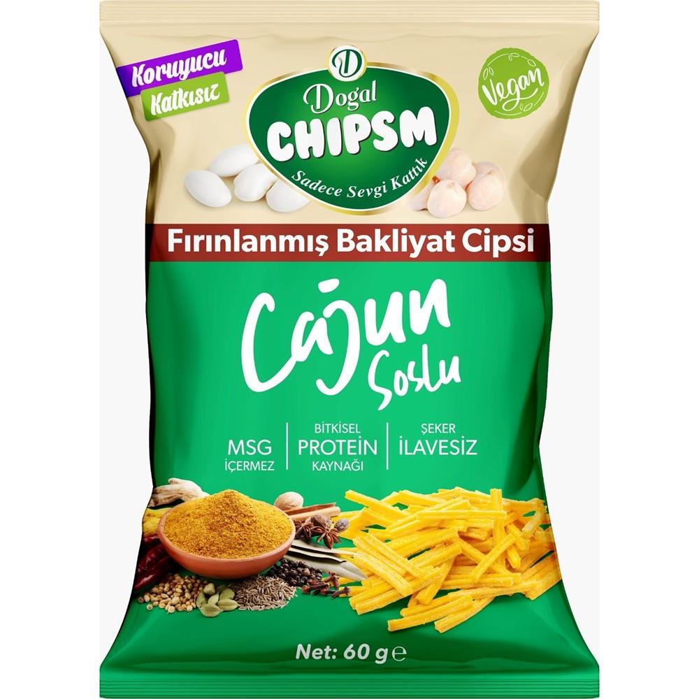 CipsDoğal Chipsm Kajun Soslu 60 Gr