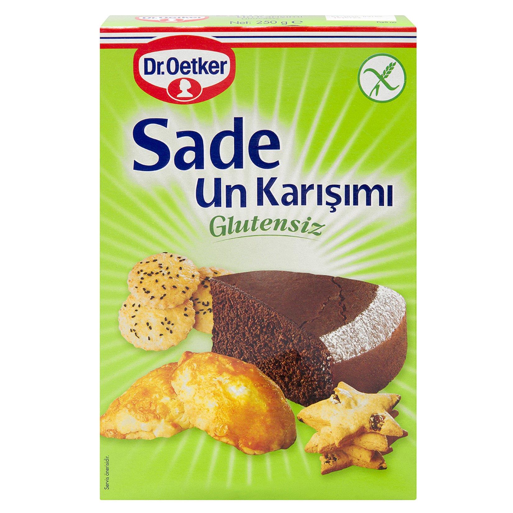 Pasta ve Un KarışımlarıDr. Oetker Glutensiz Sade Un Karışımı 250 Gr