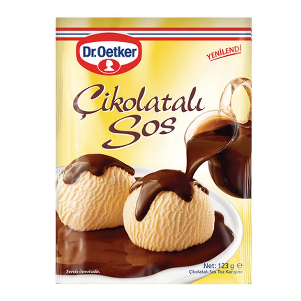 Pasta YardımcılarıDr. Oetker Çikolatalı Sos 123 gr