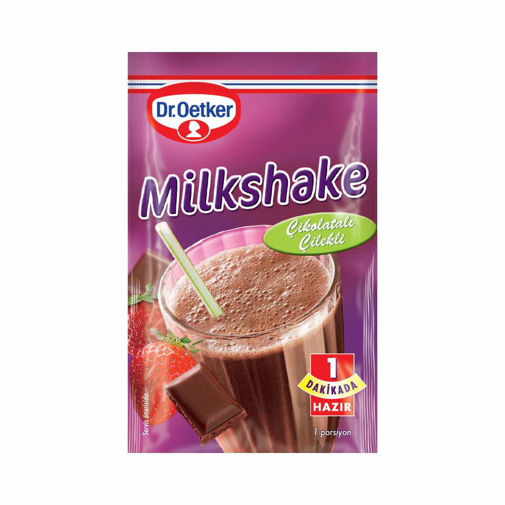Dr.Oetker Milkshake Çikolatalı - Çilekli 24 gr
