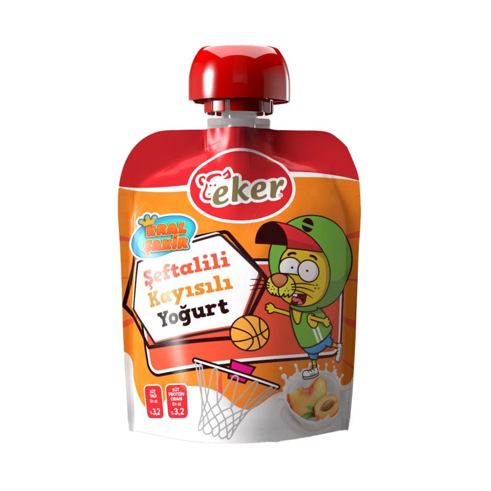 Eker Meyveli Yoğurt Seftali-Kayısı 65 gr
