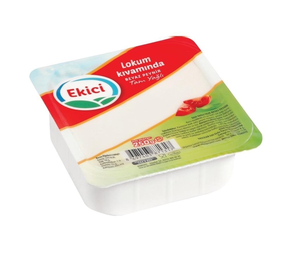 Ekici Beyaz Peynir Lokum Kıvamında 250 Gr