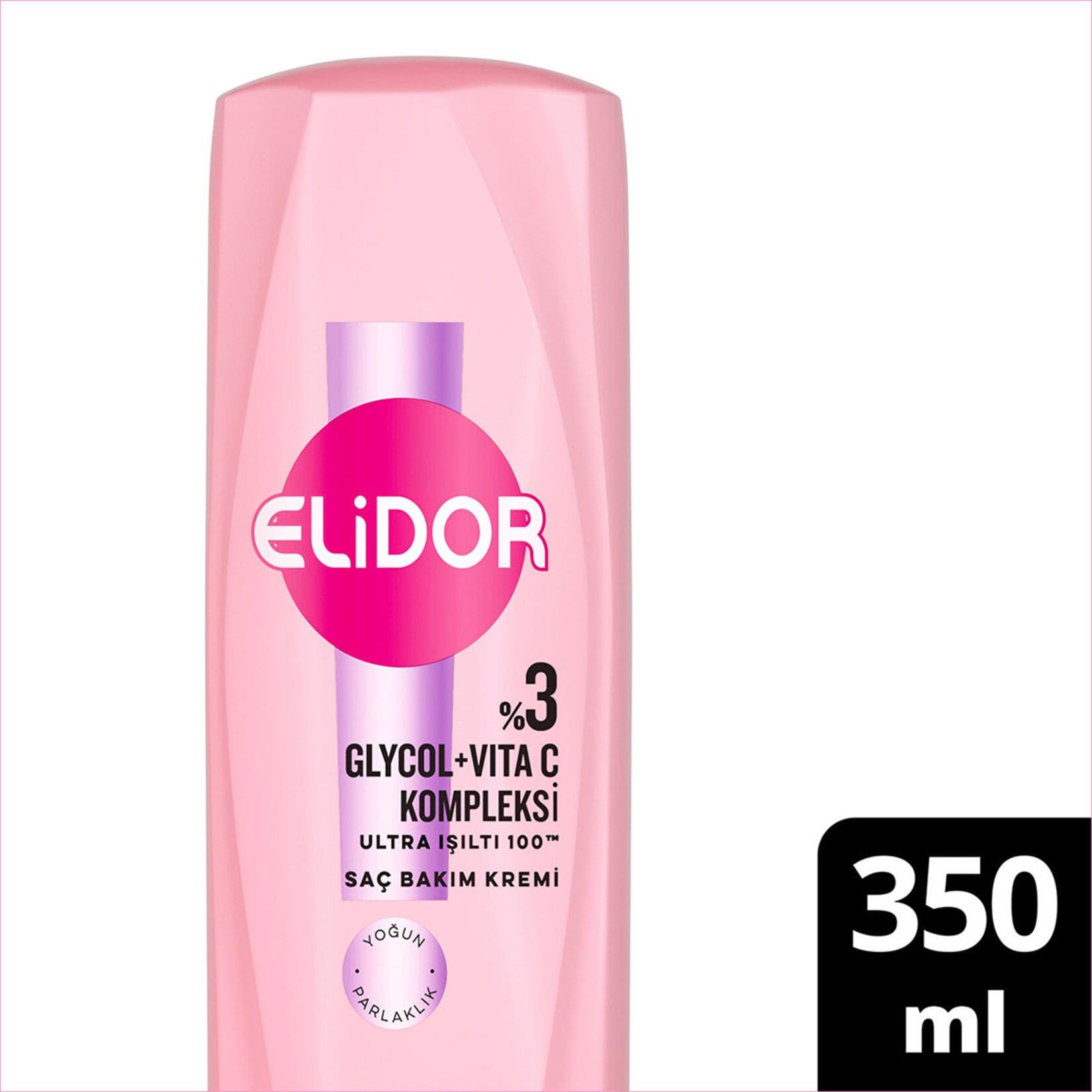 Saç OnarıcılarElidor Sac Bakım Kremi Ultra Işıltı 350 ml