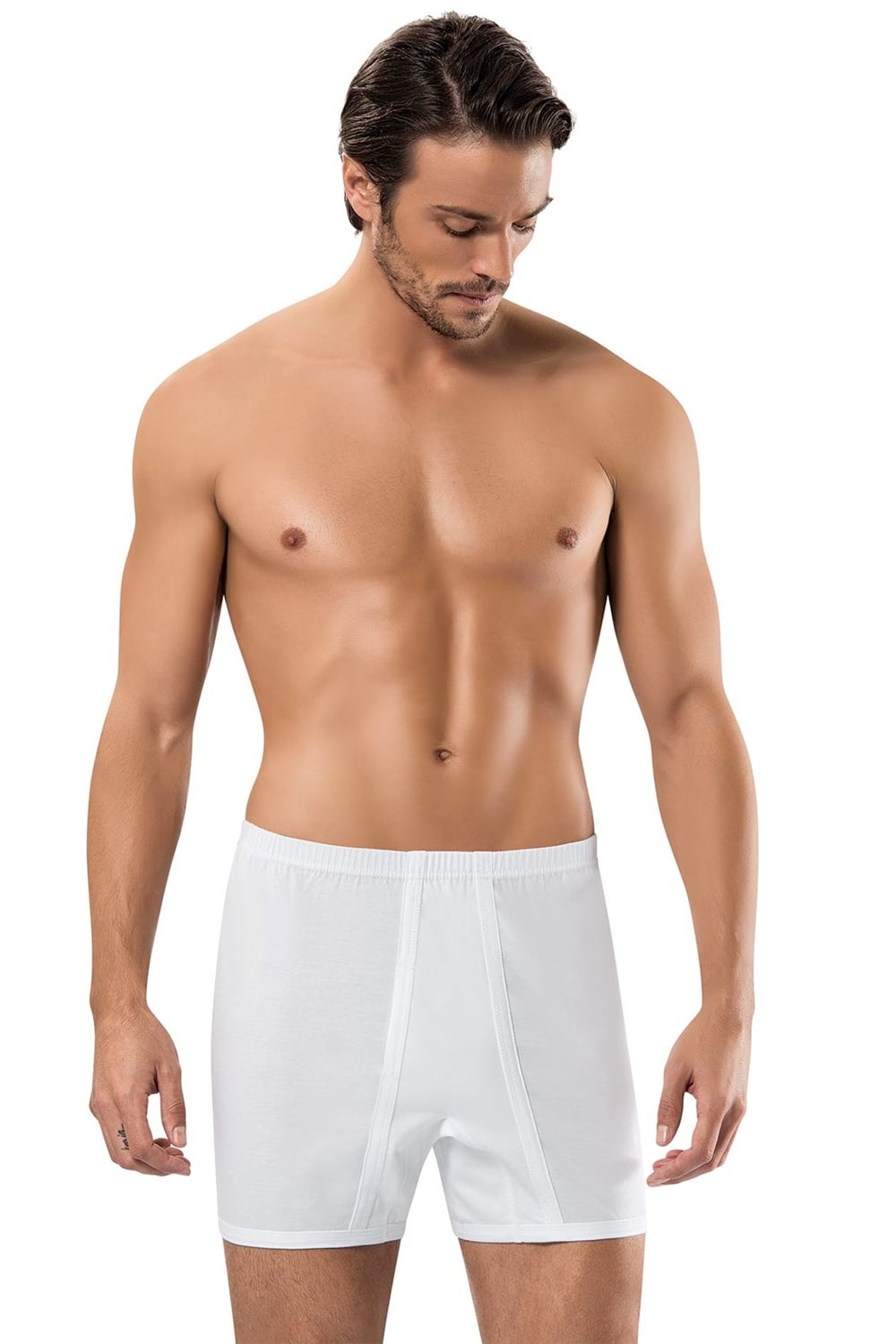 Erdem Paçalı Beyaz Don Penye XL 54 Beden  (1350)