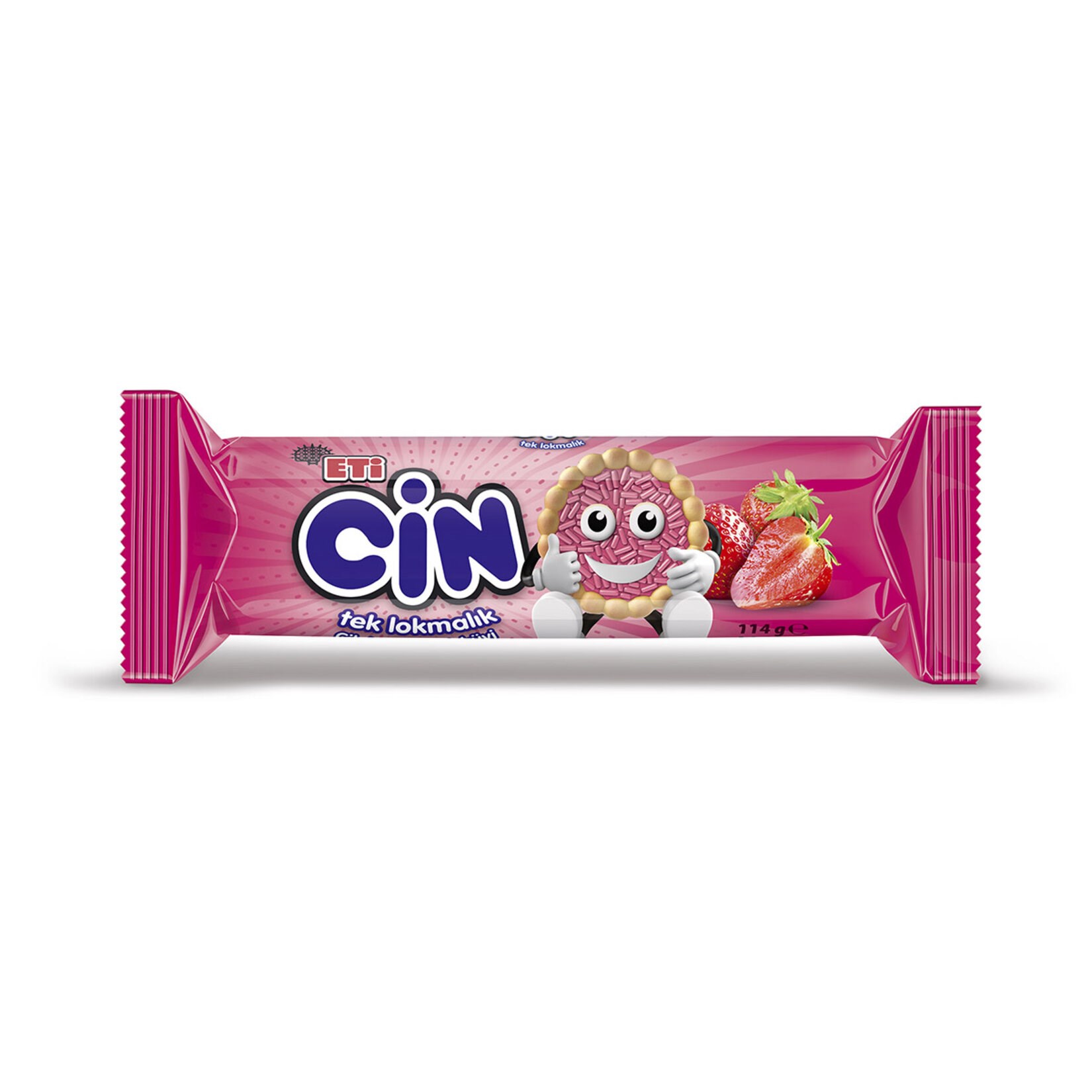 BisküviEti Cin Lokmalık Çilek Soslu 114 g