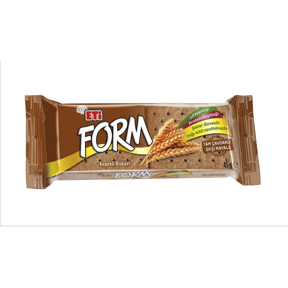 Eti Form Çavdarlı Ekşi Mayalı 45 gr Bisküvi