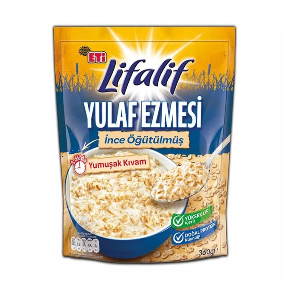 Eti Ince Ogutulmus Yulaf Ezmesi 350 Gr