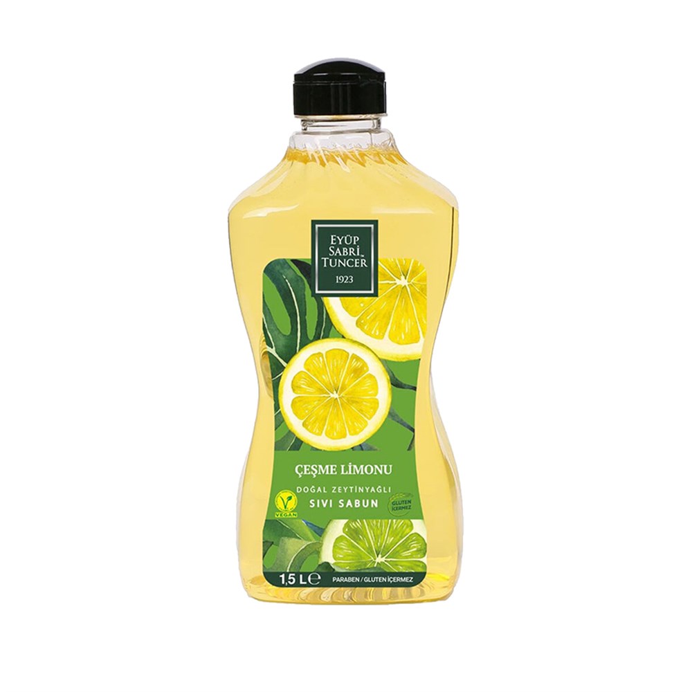Eyüp Sabri Tuncer Sıvı Sabun Çeşme Limonu 1.5 lt.