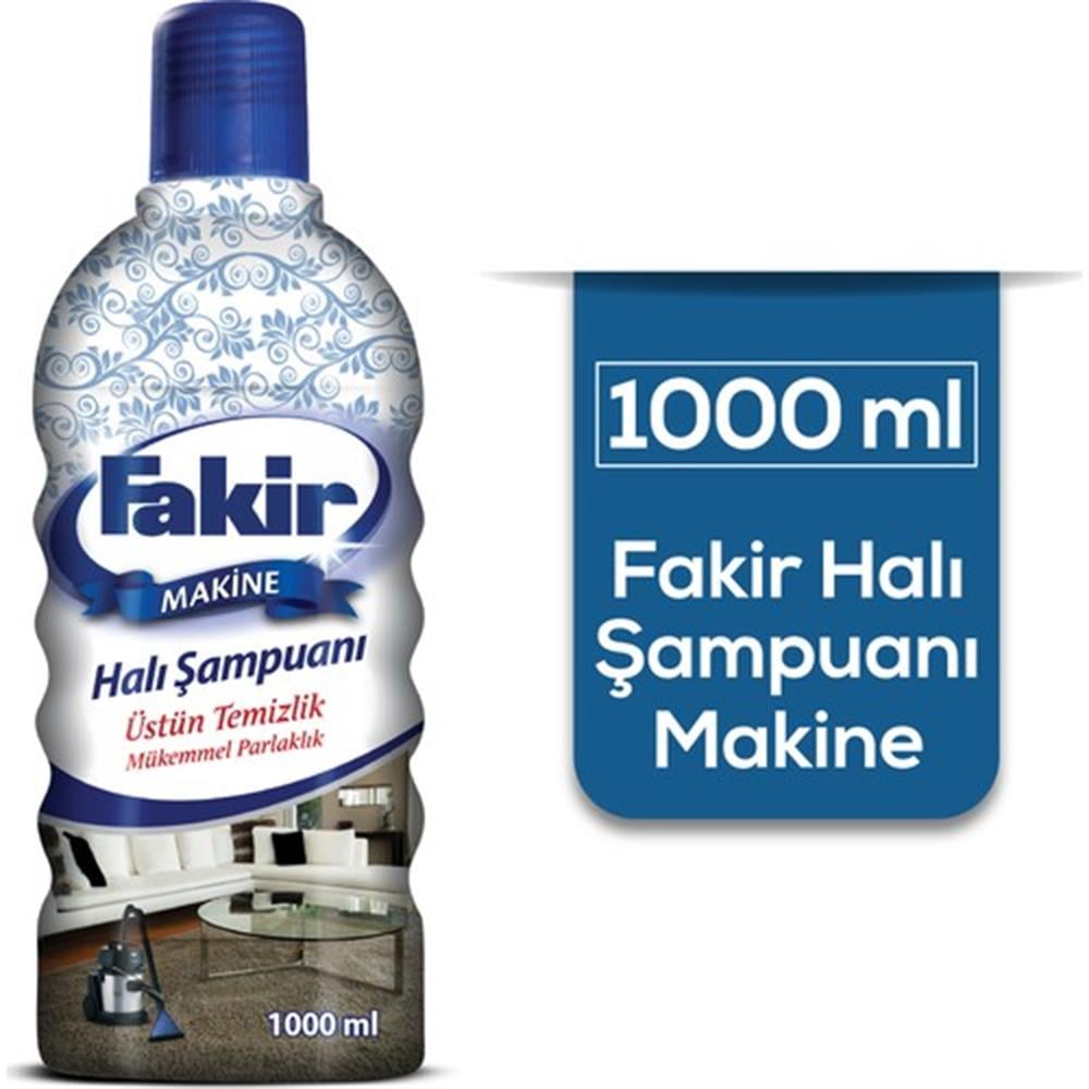 Fakir Halı Şampuanı 1 Lt Makine