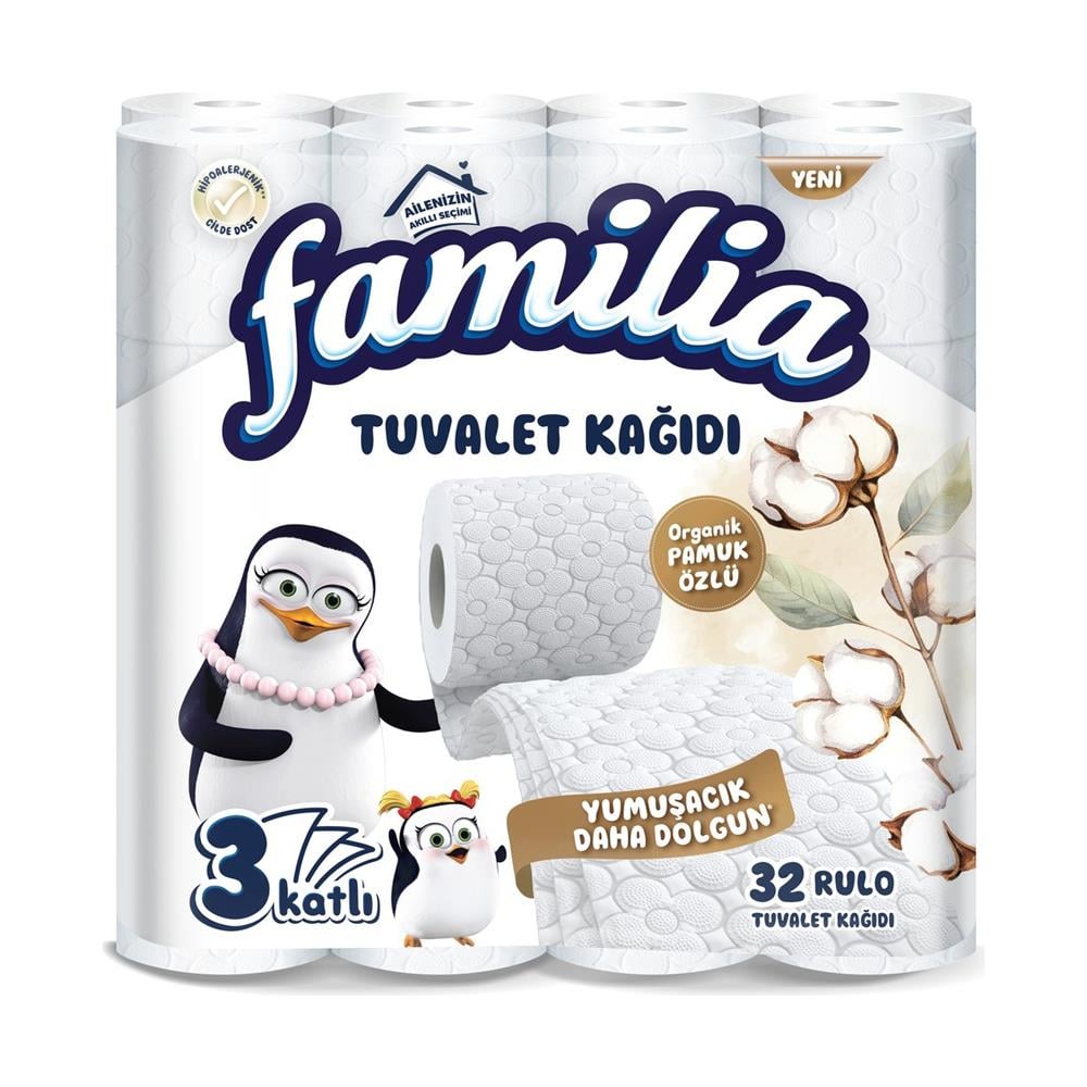 Tuvalet KağıdıFamilia Plus Tuvalet Kağıdı 32 Li