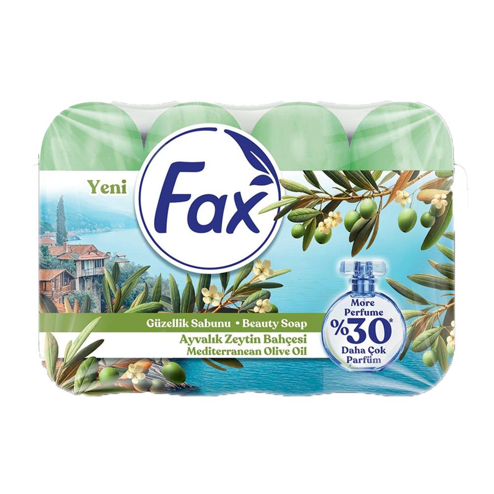 Katı, Sıvı SabunFax Ekopak Sabun Ayvalık Zeytinyağı 4X70 Gr