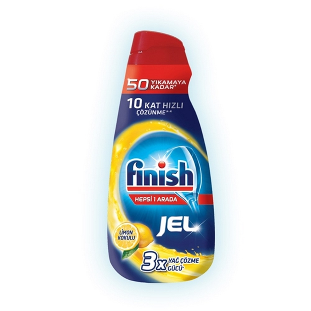 Finish Hepsi Bir Arada Jel Limon 1000 Ml