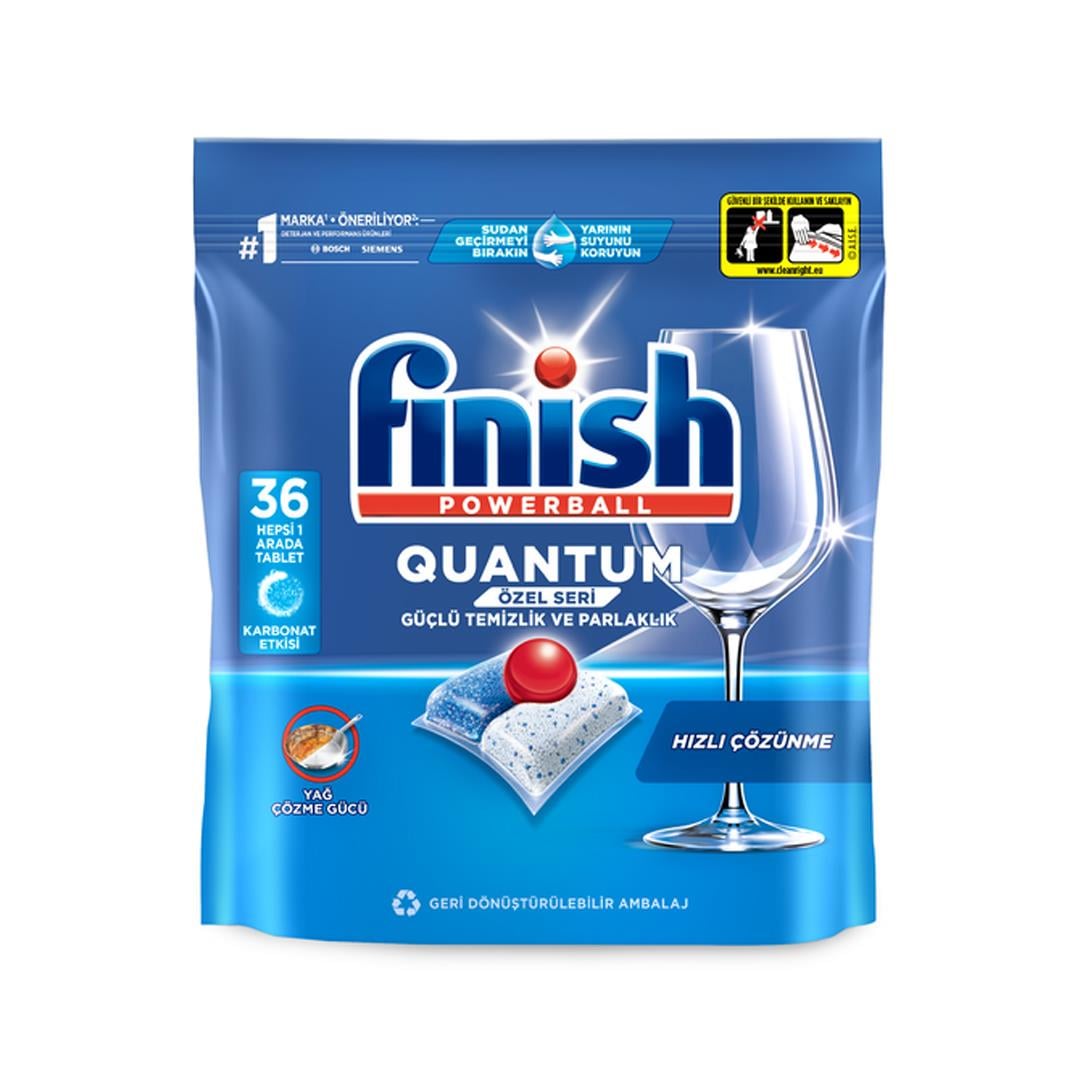 Bulaşık Makinesi TabletiFinish Quantum Özel Seri 36 Lı Tablet 374,4 gr