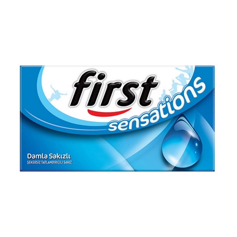 First Sensation Damla Sakızı Aromalı Zarf Sakız